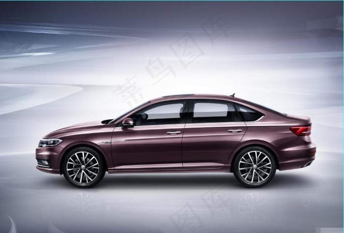 大众朗逸plus免抠图正车侧图片