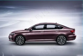 大众朗逸plus免抠图正车侧图片