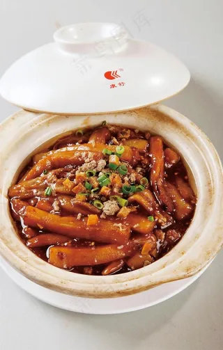 鱼香茄子煲图片