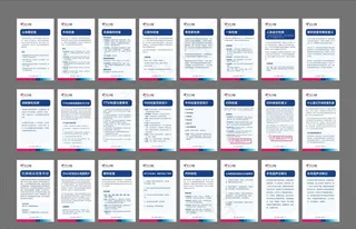 体检中心科室展板图片