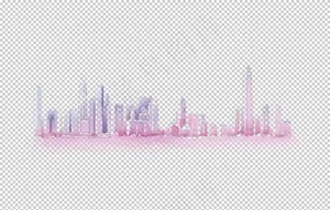 城市剪影图片