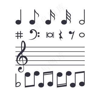 音乐乐符图片