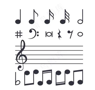音乐乐符图片