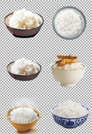 美味蒸米饭图片