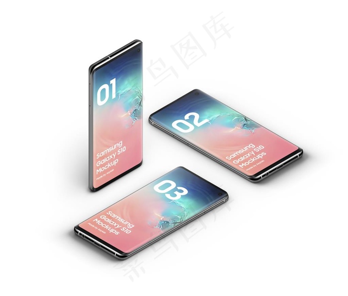 手机样机图片(8500X7500(DPI:300))psd模版下载