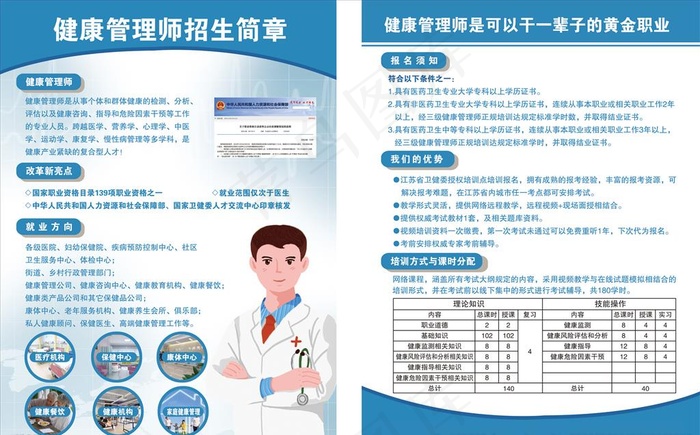 健康管理师图片(2504X3390(DPI:300))psd模版下载