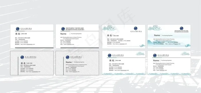 名片模版图片cdr矢量模版下载