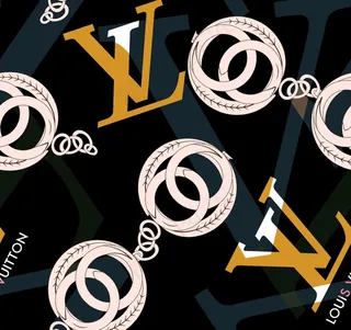 链条 豹纹 设计 大牌 图案图片