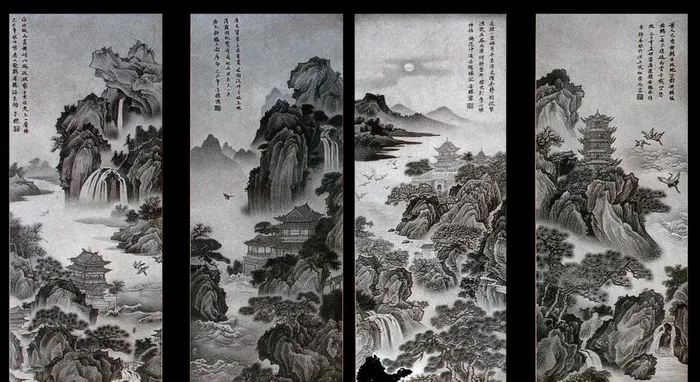 影雕图片