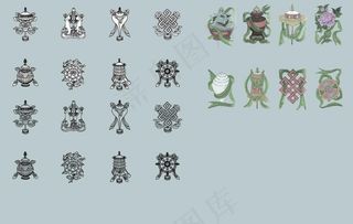 佛教八宝图图片