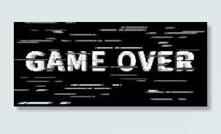 game over游戏结束故障图片