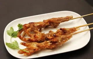 烤鸡脚凤爪图片