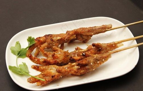 烤鸡脚凤爪图片 烤鸡脚凤爪图片