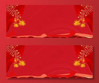 红色喜庆年会颁奖晚会背景素材图片