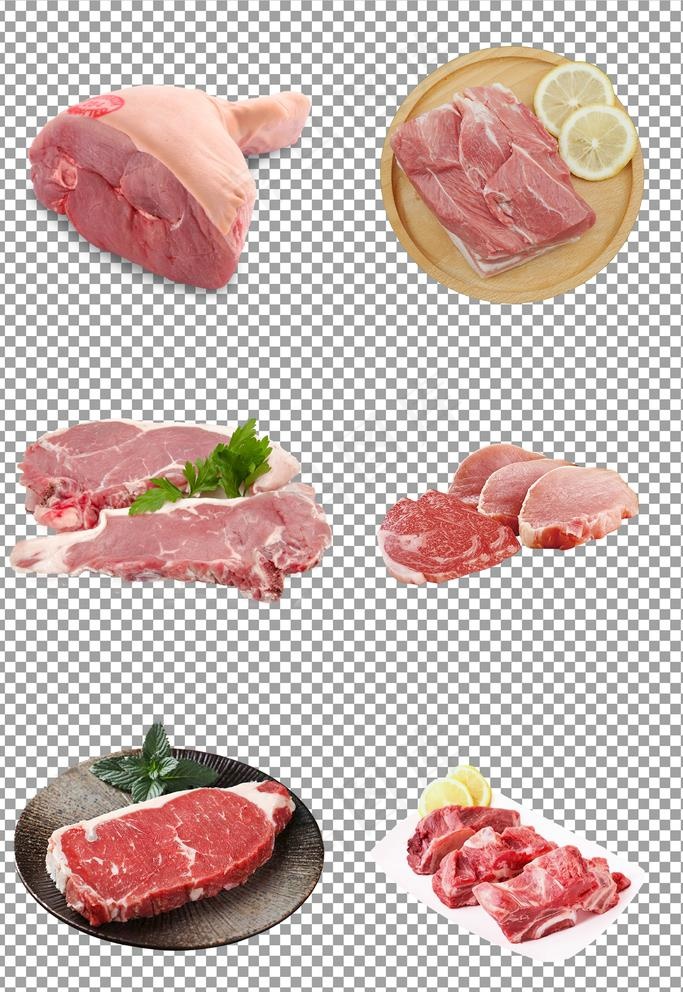 新鲜猪肉图片