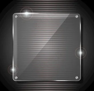 透明玻璃牌图片