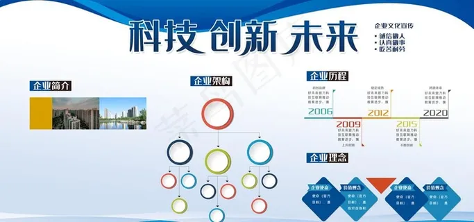 文化墙背景图片