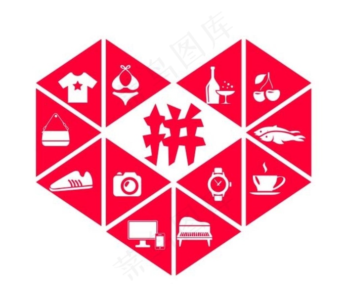 矢量拼多多logo图片