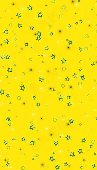 黄底星星图片
