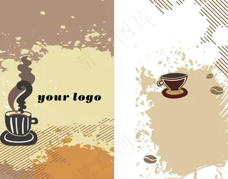 咖啡名片图片