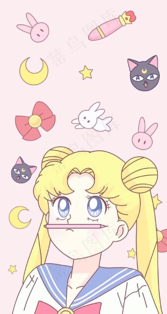美少女水兵月图片