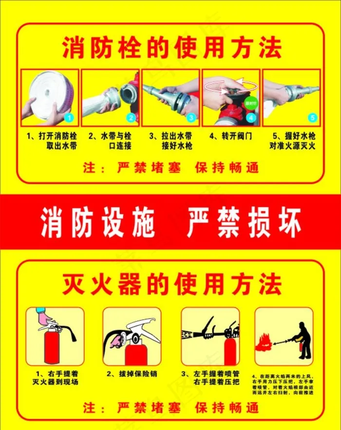 消防栓图片cdr矢量模版下载