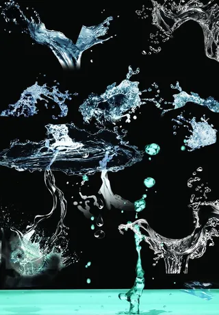 水元素 分层图片