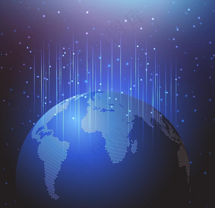 地球科技图片ai矢量模版下载