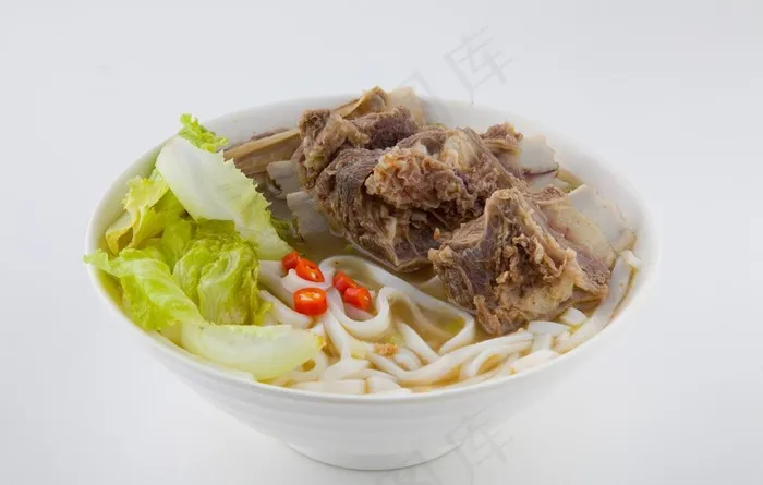 排骨汤粉图片