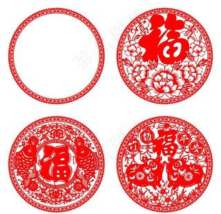 新年剪纸窗花图片