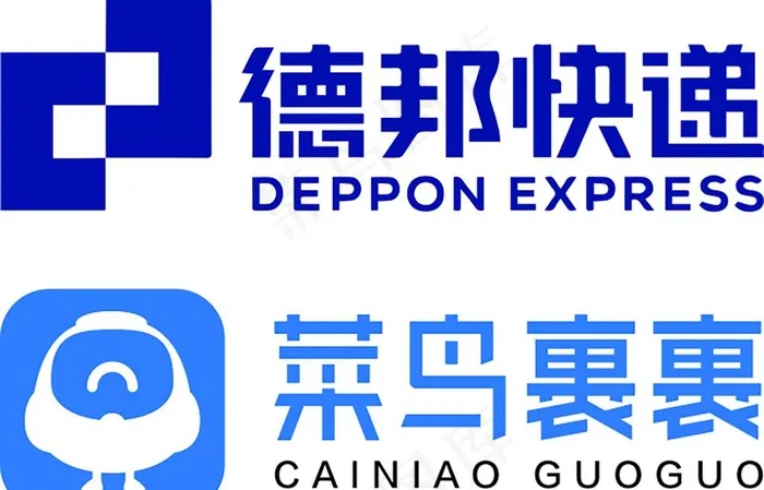 德邦logo图片cdr矢量模版下载