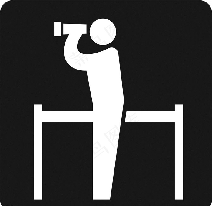 黑白图标标识图片