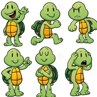 卡通乌龟图片