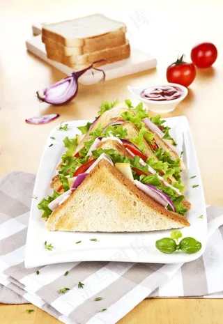 三明治图片