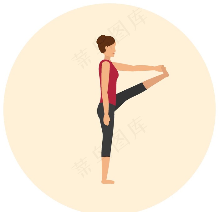 瑜伽动作图片