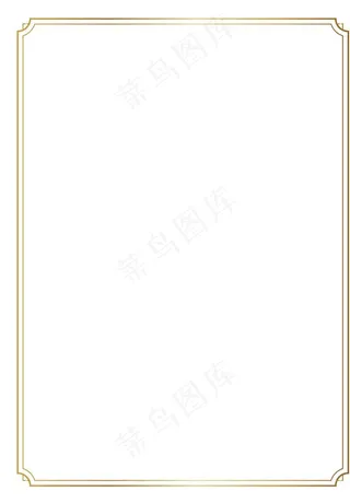 金色线框图片