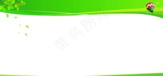 绿色展板背景图片