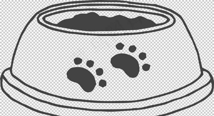 手绘狗粮图片