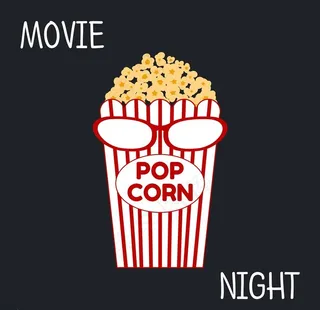 一桶爆米花矢量图下载图片