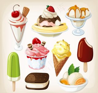 冰淇淋图片