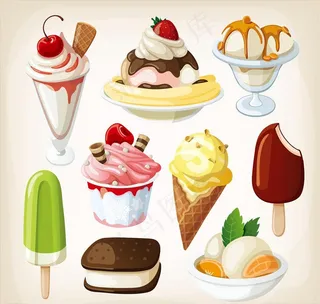 冰淇淋图片