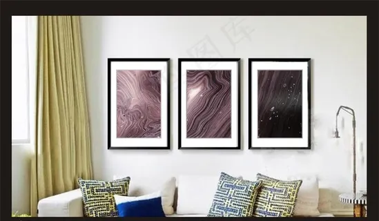 客厅装饰画图片