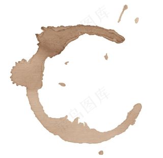 水彩圆圈素材图片