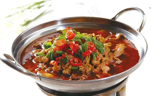 香辣牛杂锅图片 香辣牛杂锅图片