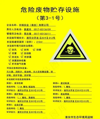 危险废物贮存设施图片