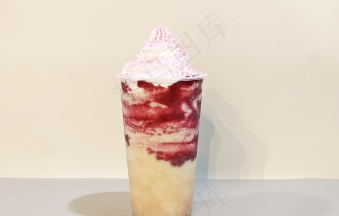 芋泥波波茶图片