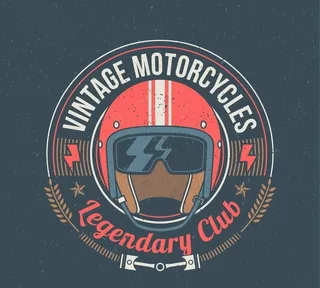 复古摩托车俱乐部图片