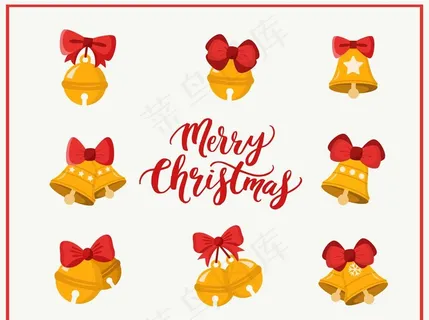 圣诞节铃铛图片