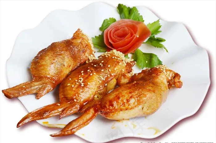 鸡翅包饭图片
