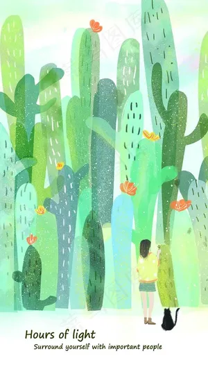森林插画图片 森林插画图片